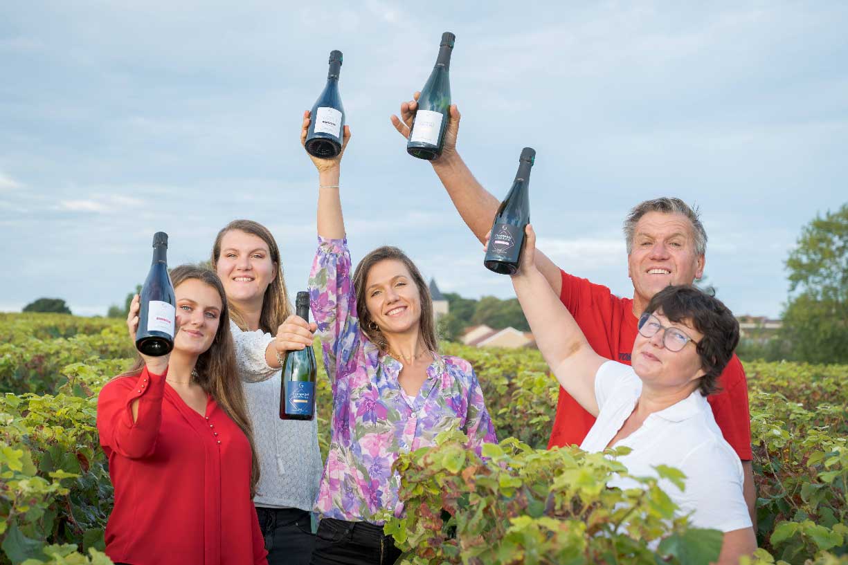 Illustration Champagne Godin et Filles